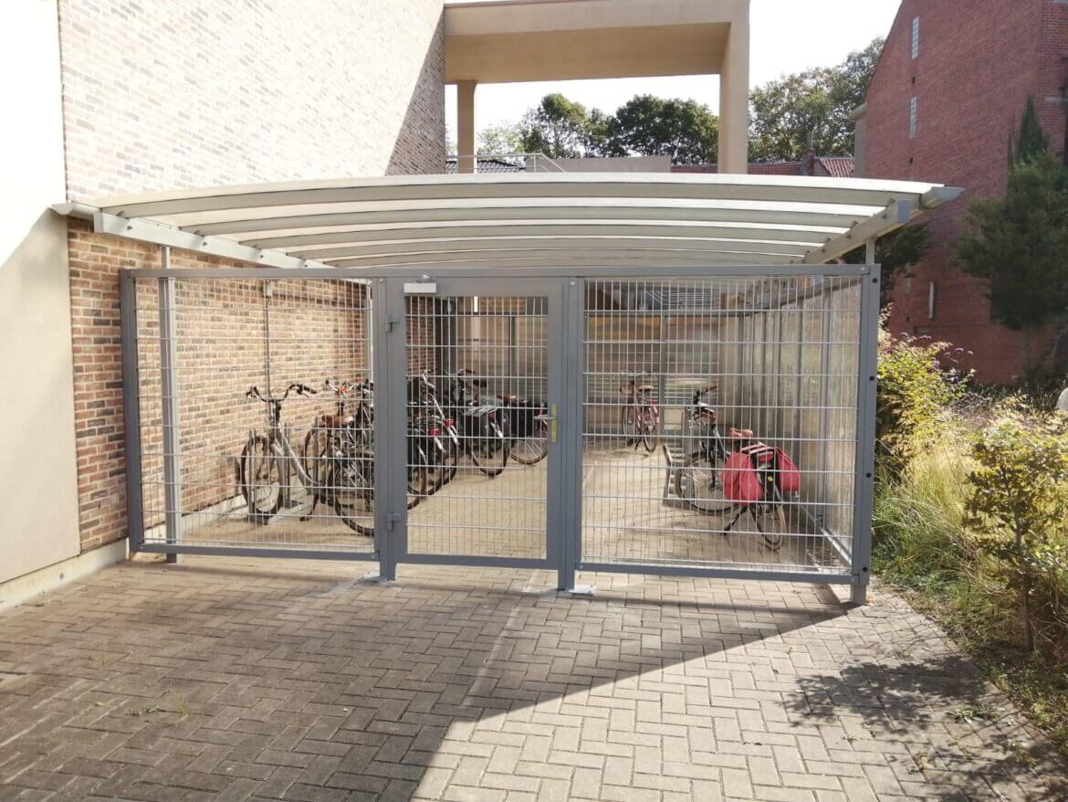 Wiaty rowerowe zadaszenia na rowery otwarte zabudowane Producent
